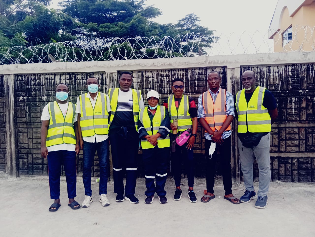 LERSA, Majority Leader Champion Coastal Road Cleanup, Sanitation Drive at Ajah Underbridge